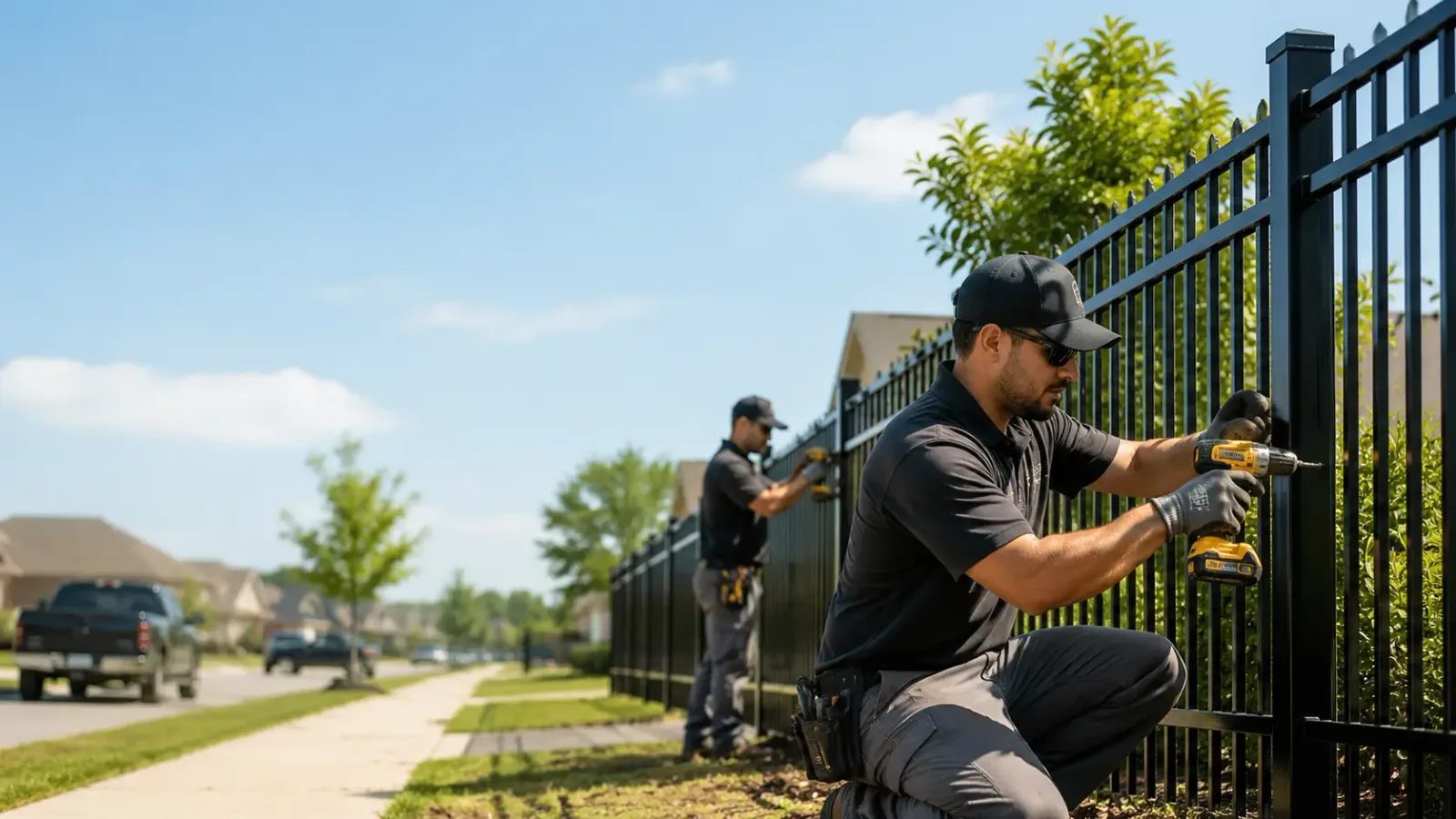 Metal Fence Installation in Millis, MA